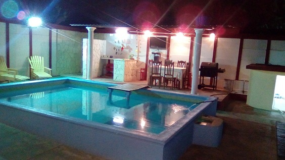 'Swimming pool ' Casas particulares are an alternative to hotels in Cuba.